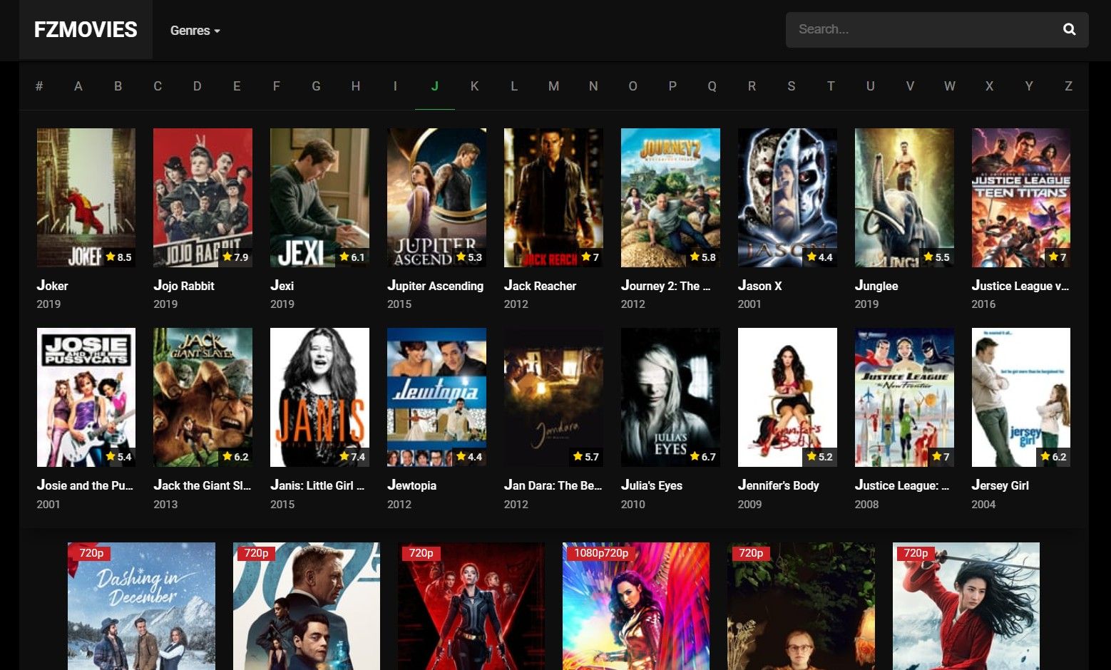 FZmovies 2026 free HD and 4K streaming banner